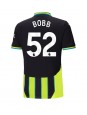 Manchester City Oscar Bobb #52 Gostujuci Dres 2024-25 Kratak Rukavima